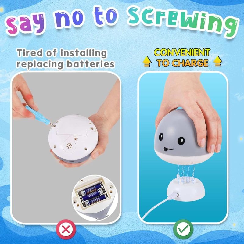 Gigilli Baby Whale Bath Toy - Image 2