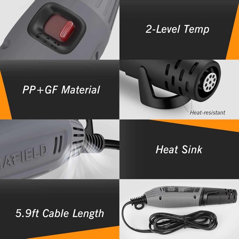DIAFIELD 1850W Heat Gun - Image 14