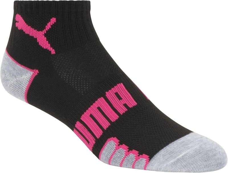 PUMA Women's 6 Pack Quarter Crew Socks - Image 13
