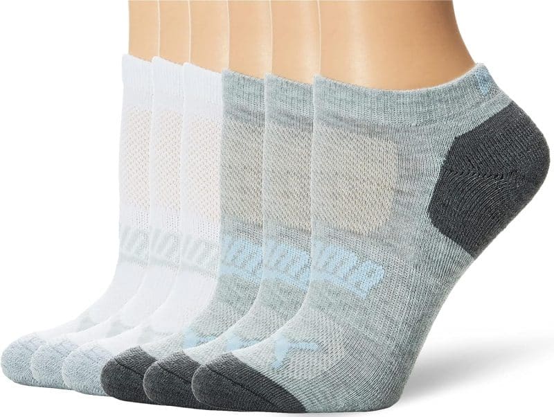 PUMA Women's 6 Pack Quarter Crew Socks - Image 17