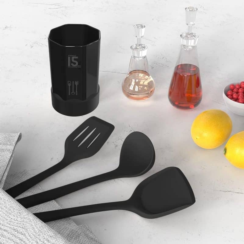 AOTHOD Silicone Cooking Utensils Set - Image 9