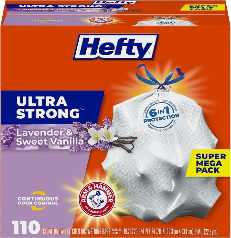 Hefty Ultra Strong 13 Gallon Trash Bags