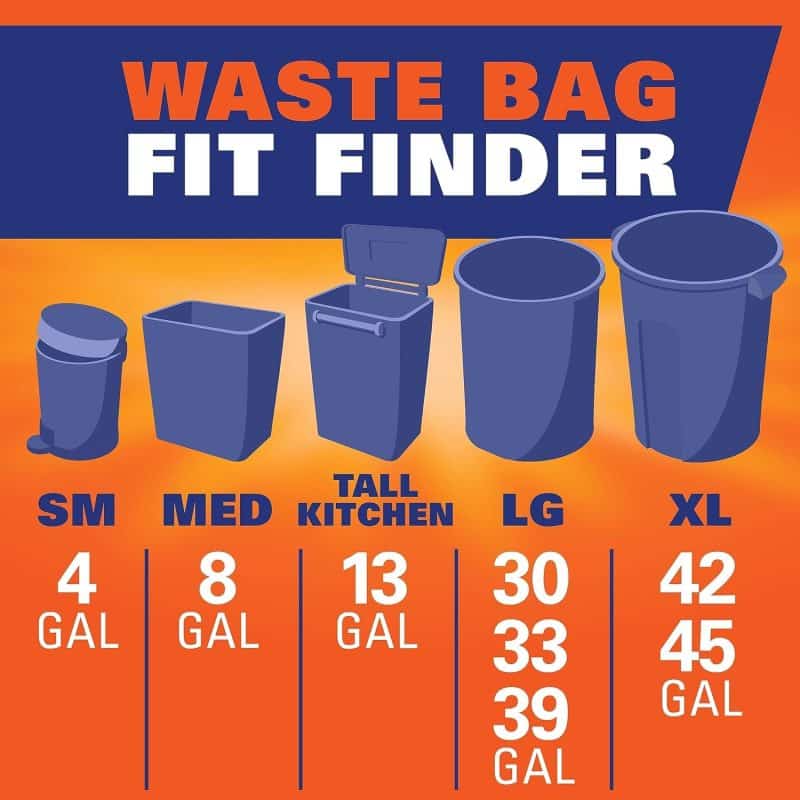 Hefty Ultra Strong 13 Gallon Trash Bags - Image 8