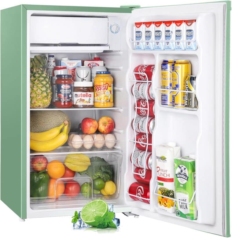 Upstreman 3.2 Cu.Ft Mini Fridge with Freezer - Image 10