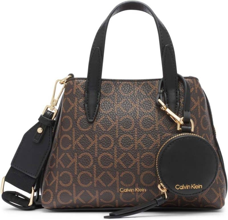 Calvin Klein Millie 2 in 1 Triple Compartment Mini Satchel Crossbody