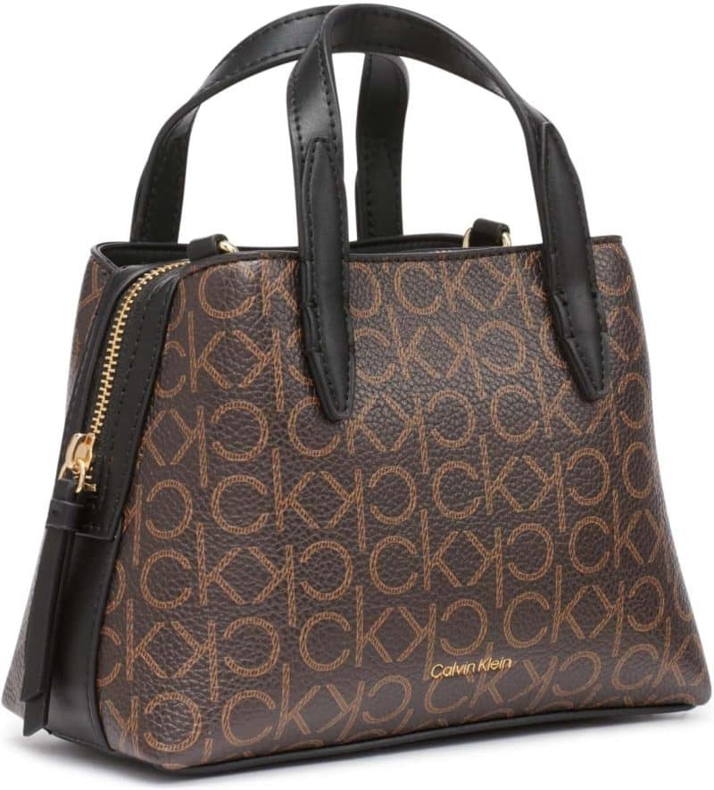 Calvin Klein Millie 2 in 1 Triple Compartment Mini Satchel Crossbody - Image 11