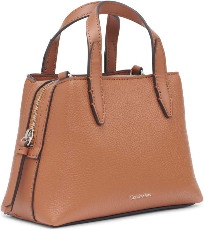 Calvin Klein Millie 2 in 1 Triple Compartment Mini Satchel Crossbody - Image 16