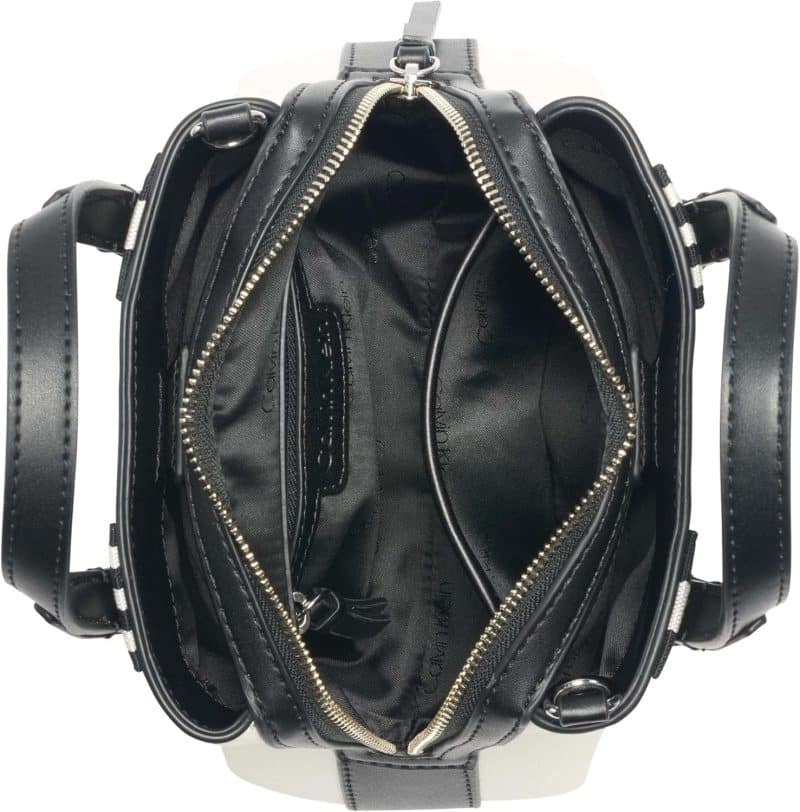 Calvin Klein Millie 2 in 1 Triple Compartment Mini Satchel Crossbody - Image 20