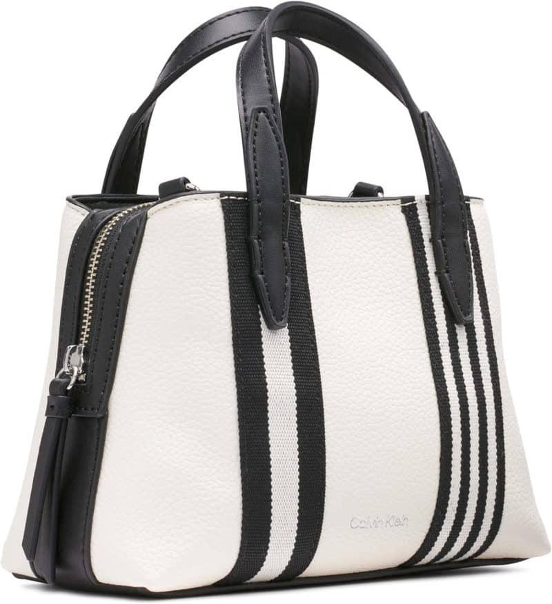 Calvin Klein Millie 2 in 1 Triple Compartment Mini Satchel Crossbody - Image 21