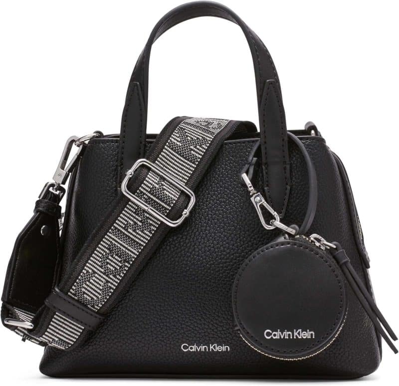Calvin Klein Millie 2 in 1 Triple Compartment Mini Satchel Crossbody - Image 22