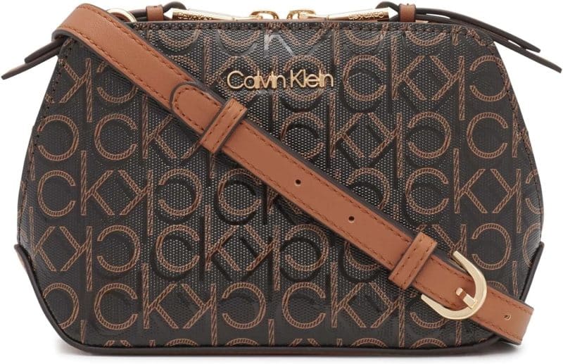 Calvin Klein Women's Lucy Triple Compartment Crossbody