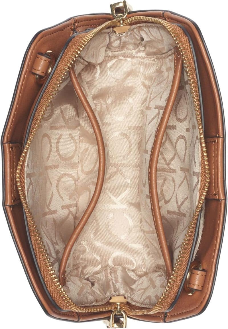 Calvin Klein Women's Lucy Triple Compartment Crossbody - Image 15