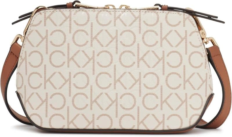 Calvin Klein Women's Lucy Triple Compartment Crossbody - Image 18