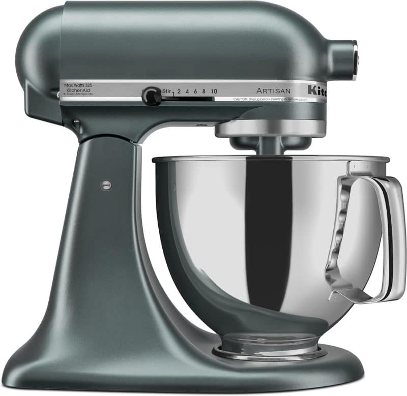 KitchenAid Artisan Series 5 Quart Tilt Head Stand Mixer with Pouring Shield - Image 13
