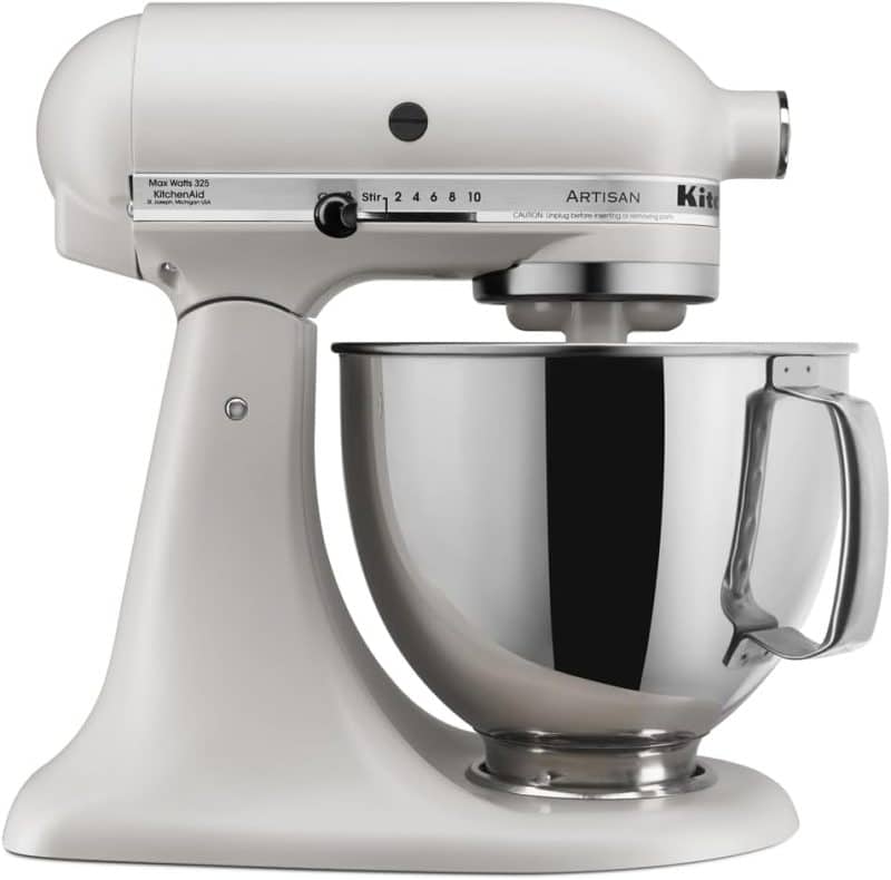 KitchenAid Artisan Series 5 Quart Tilt Head Stand Mixer with Pouring Shield - Image 17