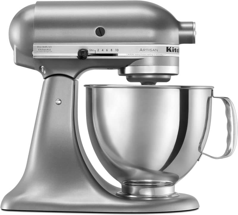 KitchenAid Artisan Series 5 Quart Tilt Head Stand Mixer with Pouring Shield - Image 28