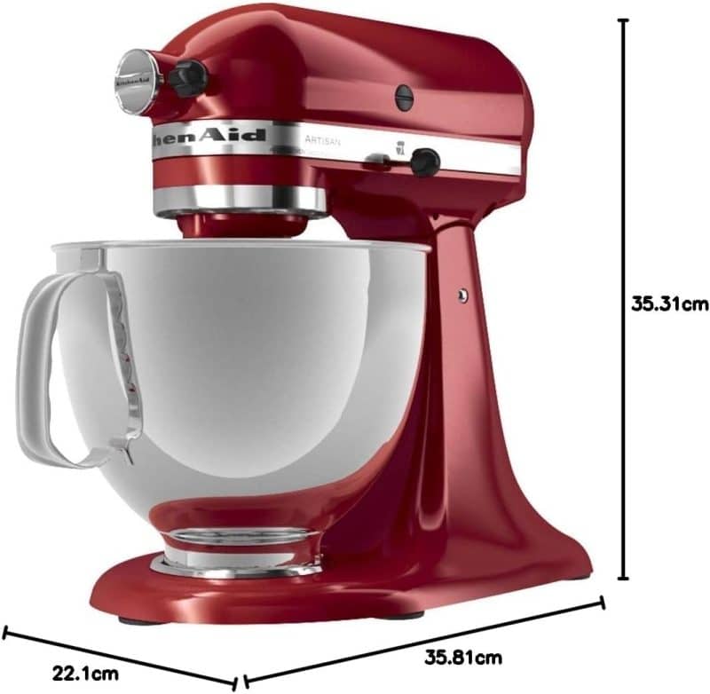 KitchenAid Artisan Series 5 Quart Tilt Head Stand Mixer with Pouring Shield - Image 77