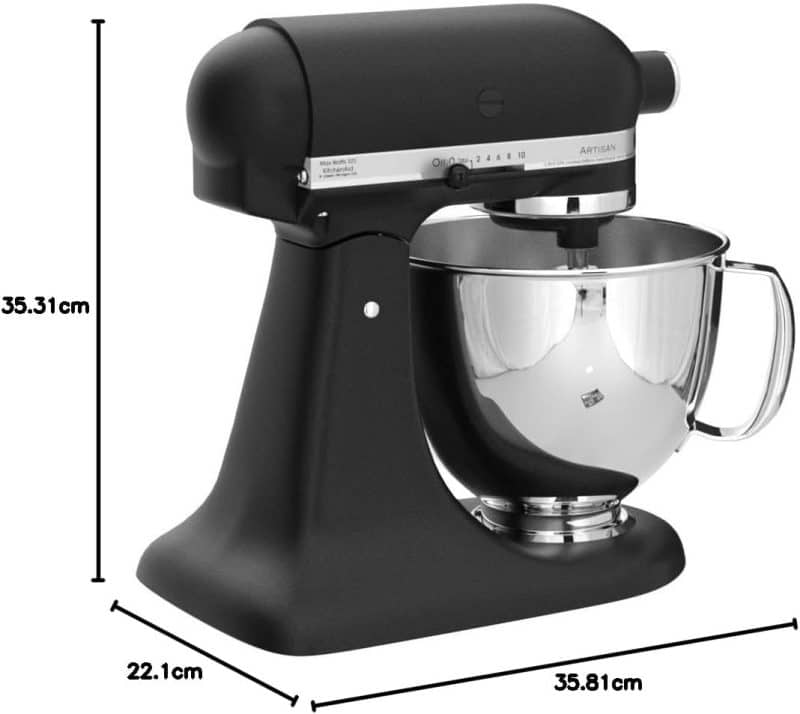 KitchenAid Artisan Series 5 Quart Tilt Head Stand Mixer with Pouring Shield - Image 123