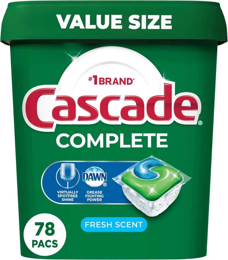 Cascade Complete Dishwasher Pods