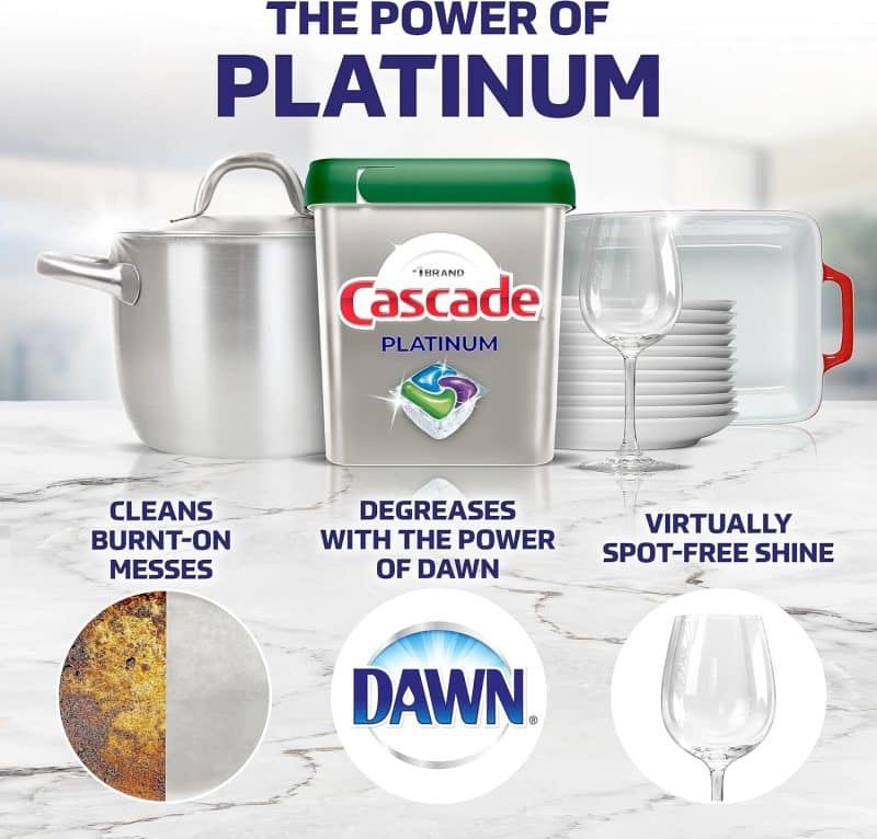 Cascade Platinum Dishwasher Pods - Image 2