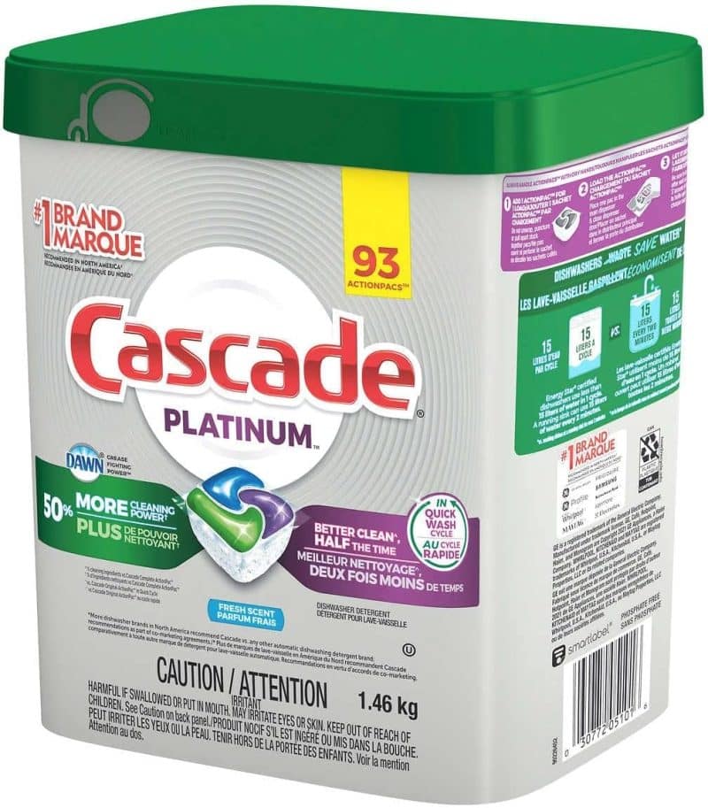 Cascade Platinum Dishwasher Pods - Image 18