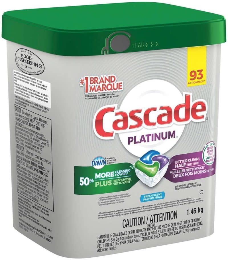 Cascade Platinum Dishwasher Pods - Image 19