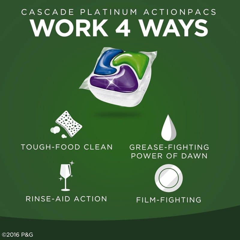 Cascade Platinum Dishwasher Pods - Image 22