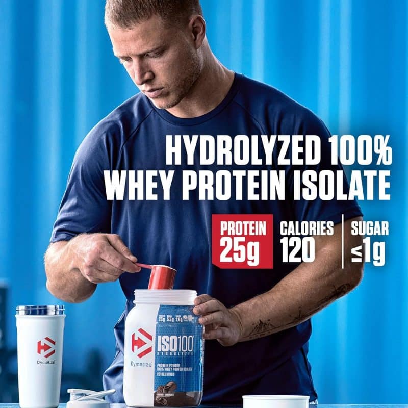 Dymatize ISO100 Hydrolyzed Protein Powder - Image 2