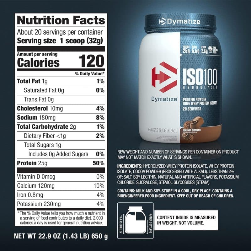 Dymatize ISO100 Hydrolyzed Protein Powder - Image 29