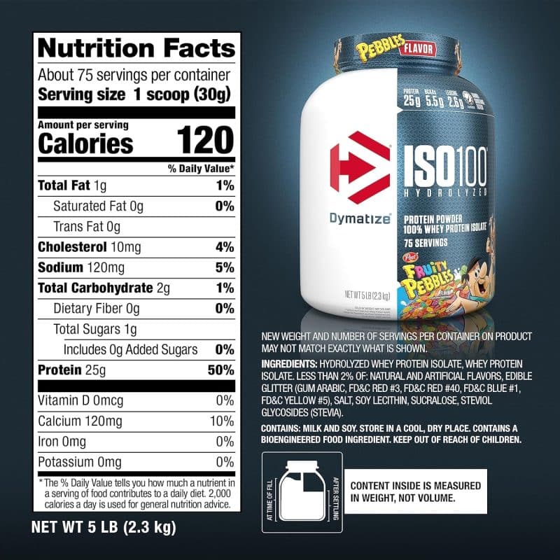 Dymatize ISO100 Hydrolyzed Protein Powder - Image 59