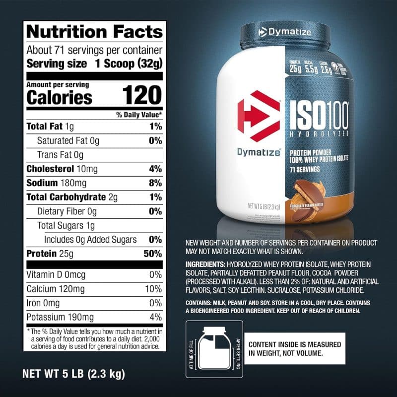 Dymatize ISO100 Hydrolyzed Protein Powder - Image 69