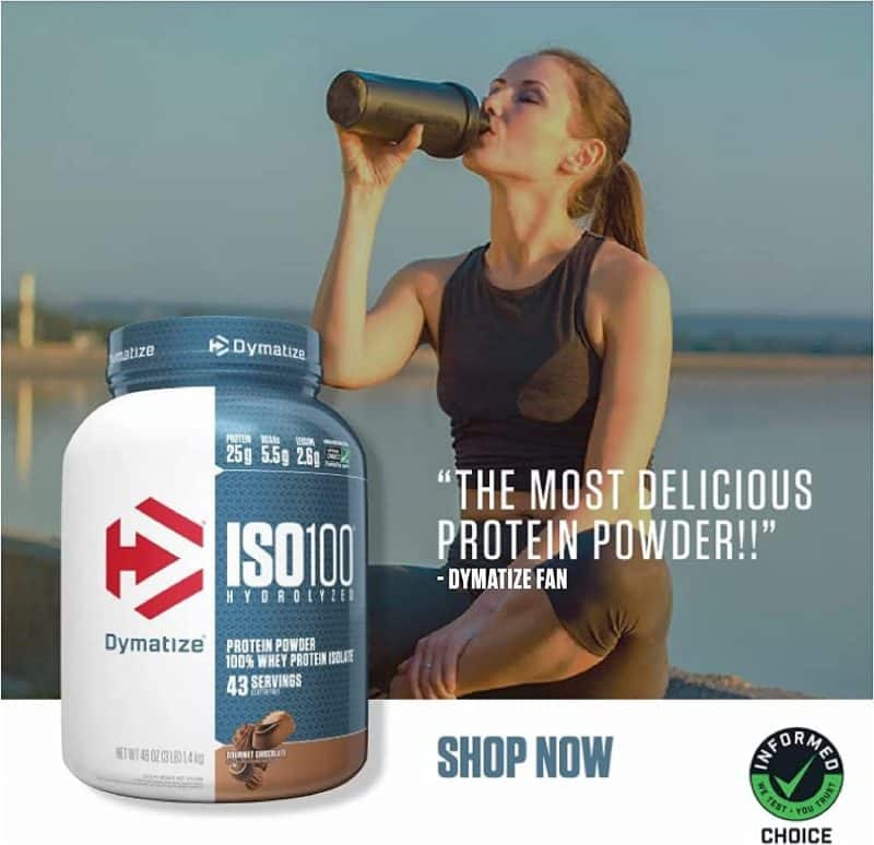 Dymatize ISO100 Hydrolyzed Protein Powder - Image 106