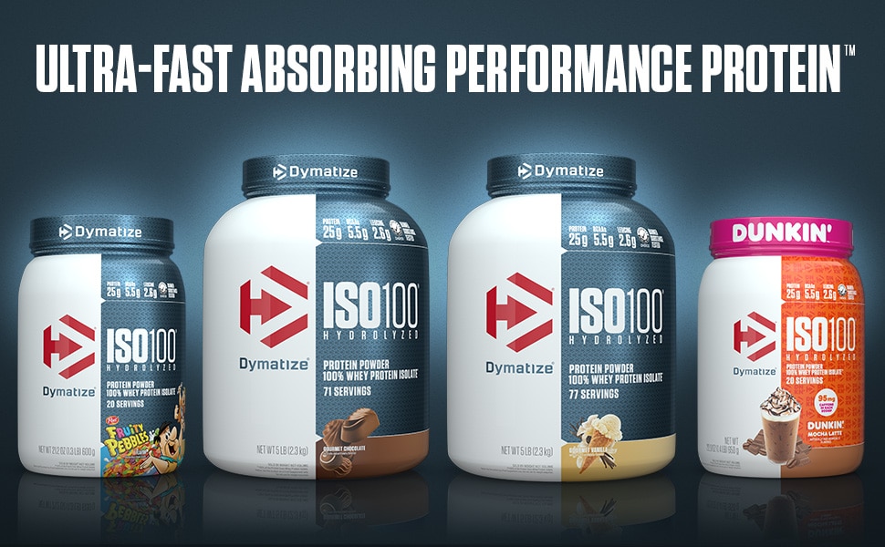 Dymatize ISO100 Products