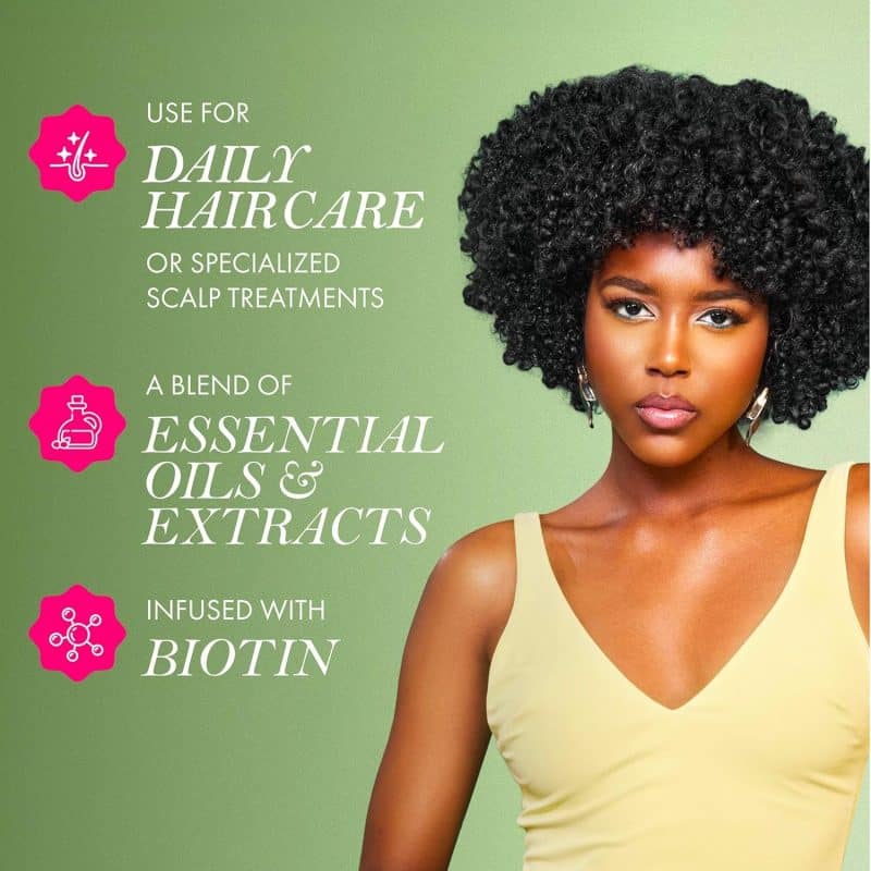 Mielle Organics Rosemary Mint Scalp & Hair Strengthening Oil - Image 2
