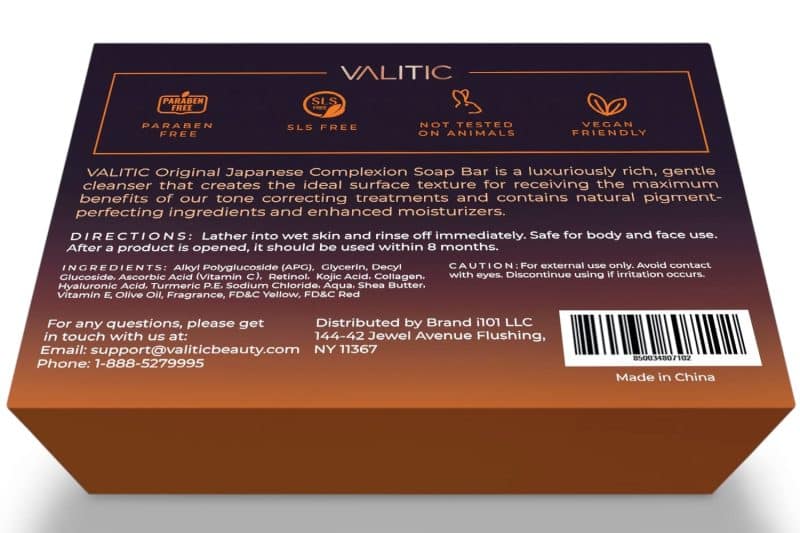 VALITIC Kojic Acid Dark Spot Remover Soap Bar - Image 14