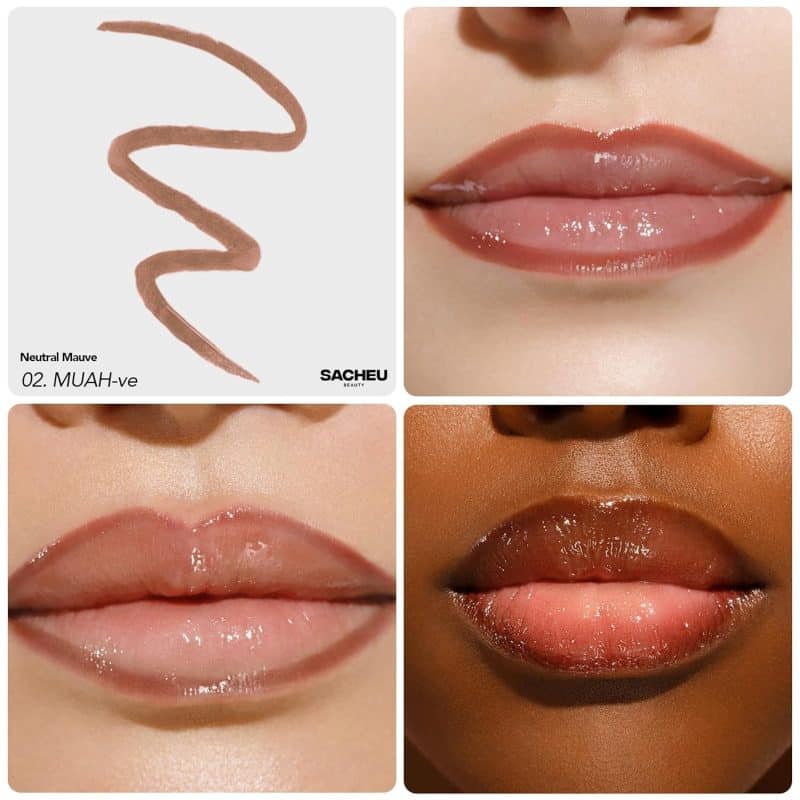 Sacheu Lip Liner Stay-N-Peel Off Lip Liner Tattoo - Image 24