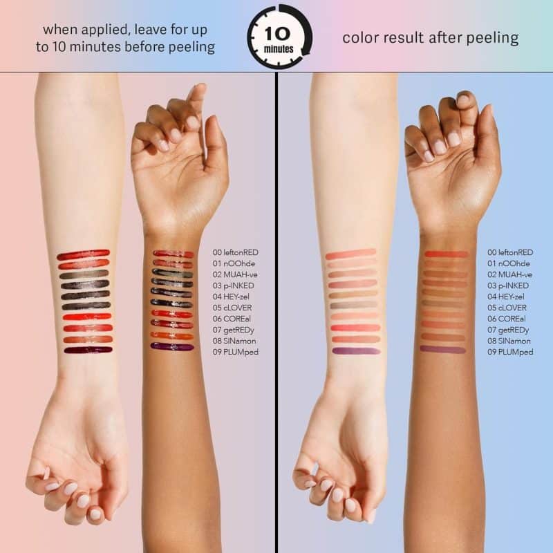 Sacheu Lip Liner Stay-N-Peel Off Lip Liner Tattoo - Image 25