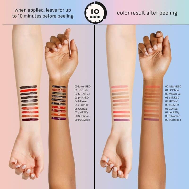 Sacheu Lip Liner Stay-N-Peel Off Lip Liner Tattoo - Image 29