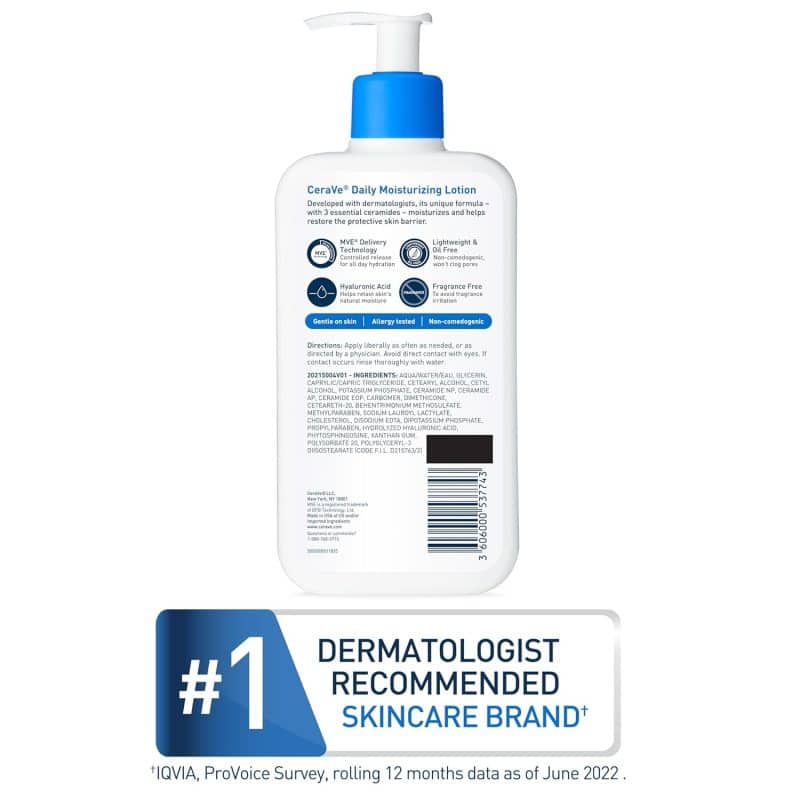 CeraVe Daily Moisturizing Lotion for Dry Skin - Image 17