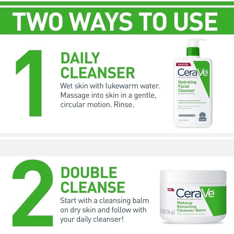 CeraVe Hydrating Facial Cleanser - Image 3