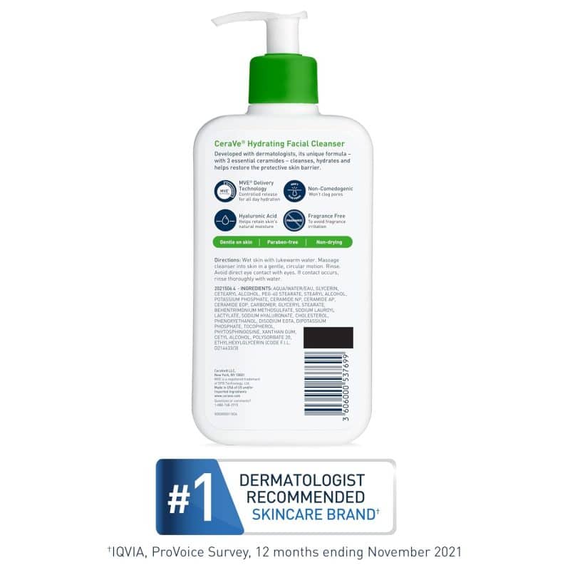 CeraVe Hydrating Facial Cleanser - Image 13