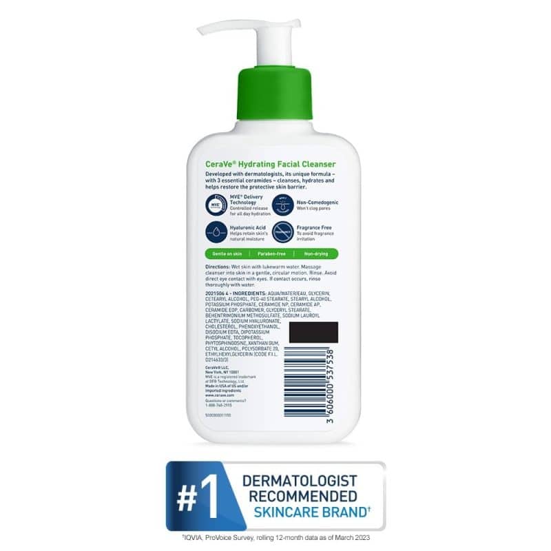 CeraVe Hydrating Facial Cleanser - Image 17