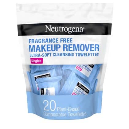 Neutrogena Fragrance-Free Makeup Remover Cleansing Towelette Singles