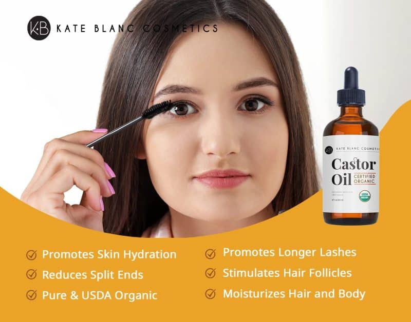 Kate Blanc Cosmetics Organic Castor Oil - Image 2