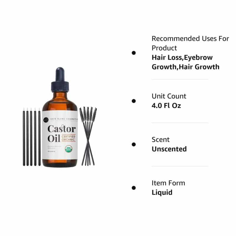 Kate Blanc Cosmetics Organic Castor Oil - Image 9