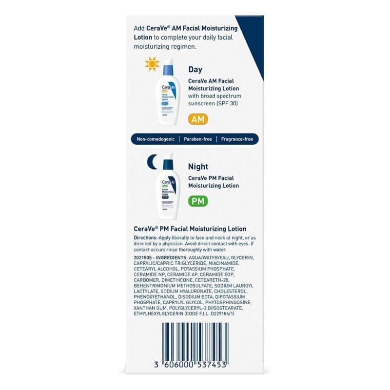 CeraVe PM Facial Moisturizing Lotion - Image 8