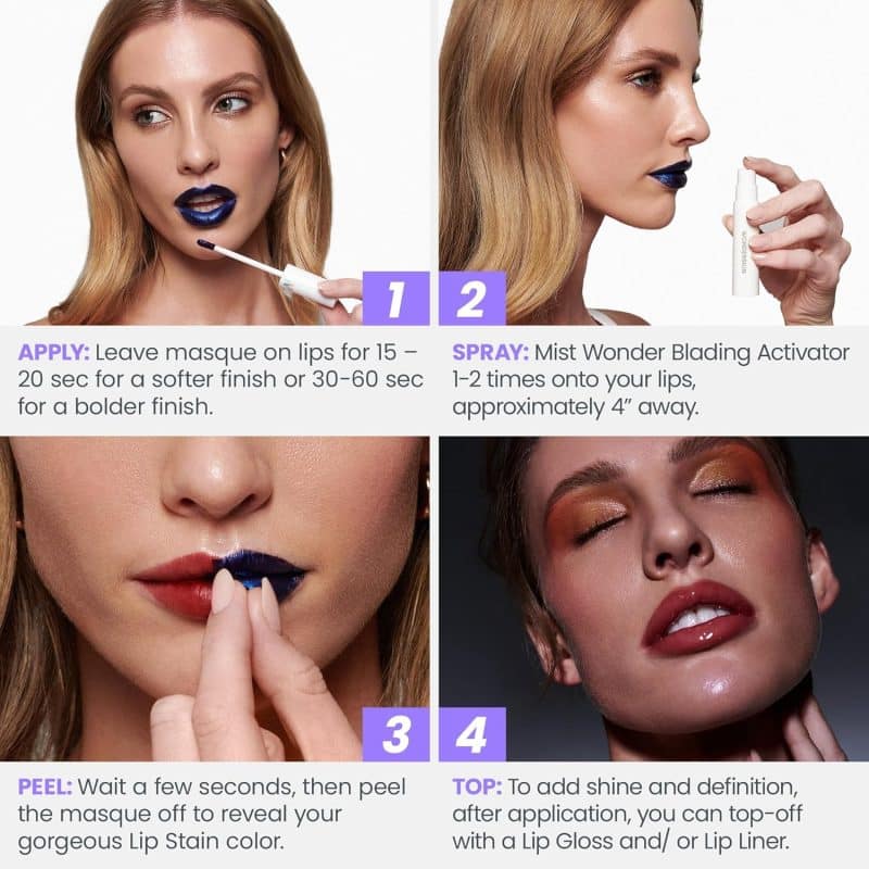Wonderskin Wonder Blading Lip Stain Peel Off Masque - Image 21
