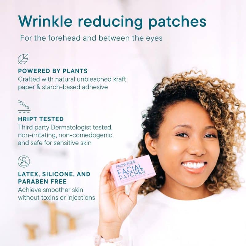 FROWNIES Forehead and Between the Eyes Wrinkle Patches - Image 2