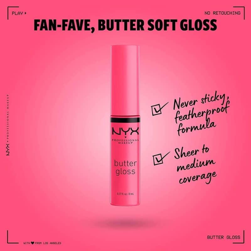 NYX PROFESSIONAL MAKEUP Butter Gloss - Image 102