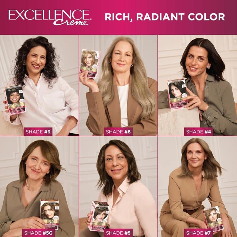 L'Oreal Paris Excellence Creme Permanent Hair Color - Image 3